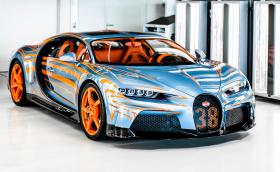Доставките на Bugatti Chiron Super Sport започнаха, а това е в цветовете на DizzyRiders