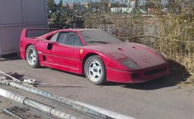 Ирак спасява намереното Ferrari F40 на сина на Саддам Хюсеин (Видео)