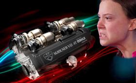 Съседи на Грета Тунберг създадоха V12  с четири турбинии за кола с 1850 к.с.
