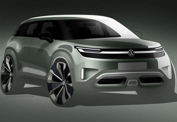 VW вади електрически кросоувър под ID.4