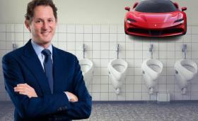 Президентът на Ferrari ще чисти тоалетни