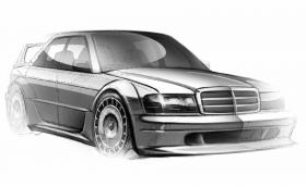 HWA работи по съвременна версия на култовия Merc 190E Evo II