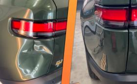 Paintless Dent Removal спести 41 000 долара за ремонта на този пикап