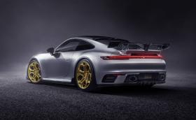 Новото 911 992 от TechArt идва със стъклен спойлер