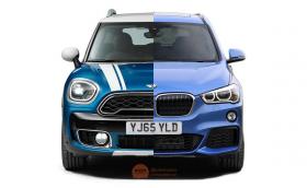Новото MINI Countryman или преоблеченото BMW X1. Факт, стабилна галерия и видео на новия Countryman