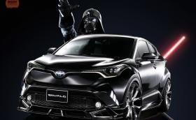 Wald Toyota C-HR Sports Line изглежда супер. Качена е на 22-инчови джанти
