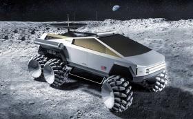 Tesla Cybertruck се качи на Луната
