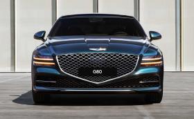 Genesis G80 e BMW Серия 5 на корейски