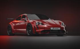 Prior Design сложи още малко 'Turbo' в Porsche Taycan