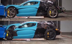 Rimac разби два електромобила за по $2 млн. всеки с научни цели. Видео