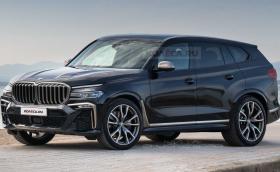 Нарисуваха BMW X8 с вдъхновение от шпионски снимки