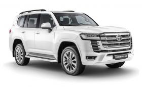 Това е новата Toyota Land Cruiser J300. По-лека е с 200 кг, идва с битурбо V6 мотори и нова платформа