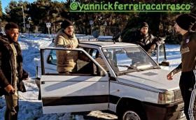 Заради снега: В Мадрид дори звездите се придвижват с Fiat Panda 4x4