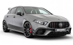 Brabus B45 е хардкор A-класа с 450 коня, която вдига 100 за 3,7 секунди