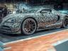 Mansory Bugatti Veyron Vivere е маскирано с т.н. ‘Marble Collage’ шарка. Mansory могат да бъдат доста брутални, но в случая можем да наречем колата дори скромна.