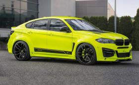 Lumma Design облече BMW X6 М в светлоотразителна жилетка. И го напомпа до 750 коня